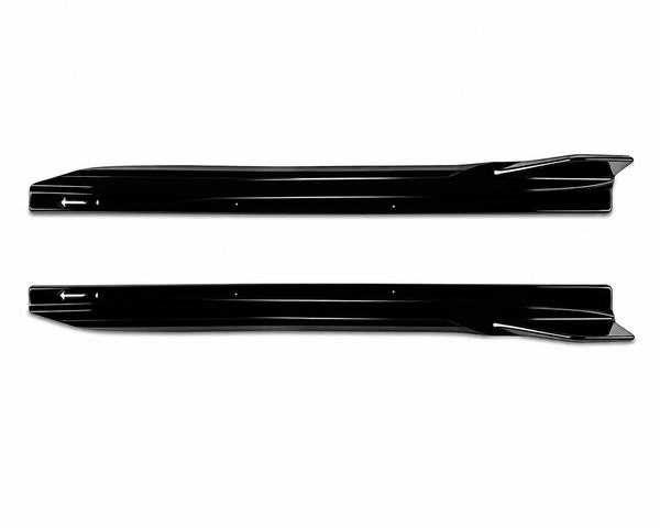 X3 - G45: Gloss Black Side Skirts 24+