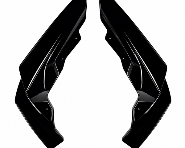 M2 - G87: Gloss Black V1 Rear Canards 23+
