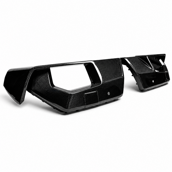 M5 - G90: Dry Carbon Fibre MP Style Rear Diffuser 24+