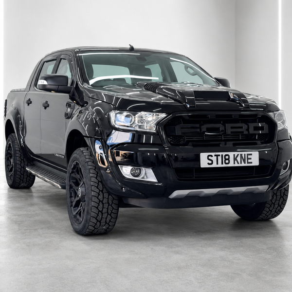 Ranger - T6/T7/T8: Gloss Black Bonnet Scoop 12-23