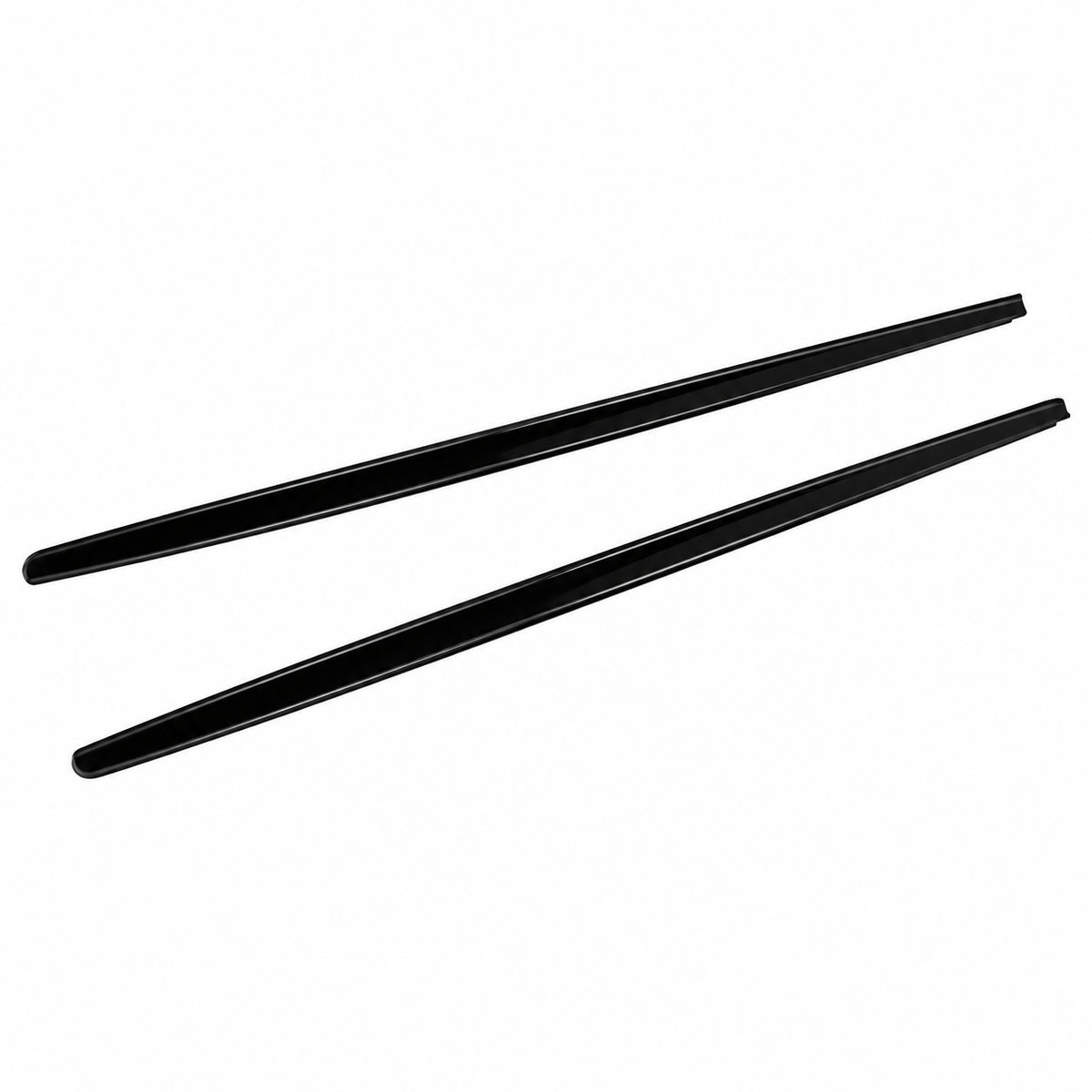 Mercedes A Class W177 Gloss Black Side Skirts Blade One Piece 19+