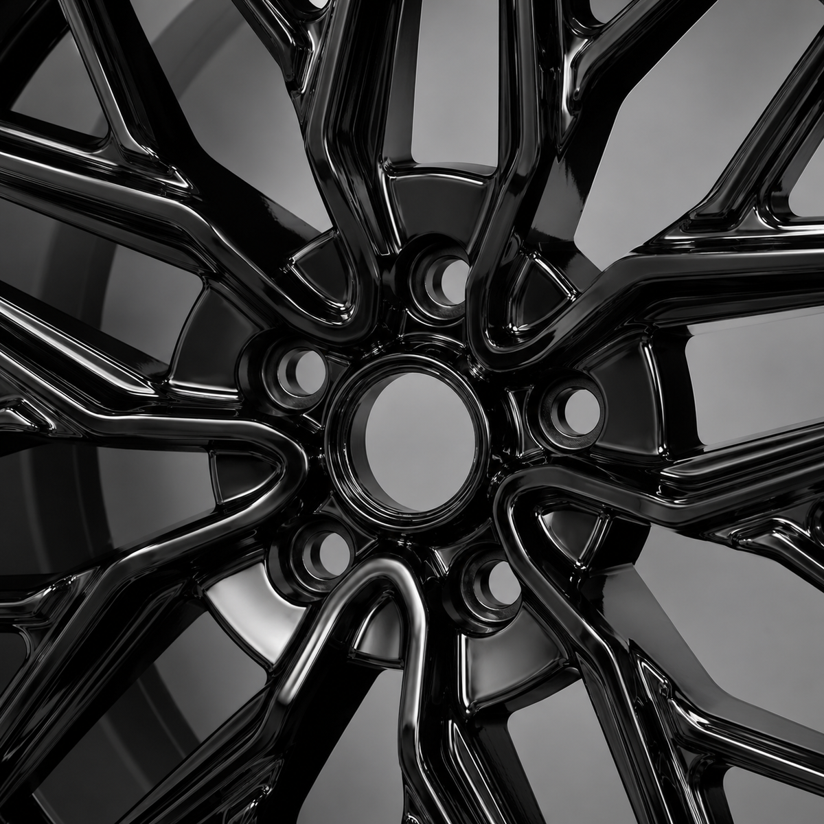 Transporter - T5/T6: 20" Gloss Black VCA2 Style Alloy Wheels 03+