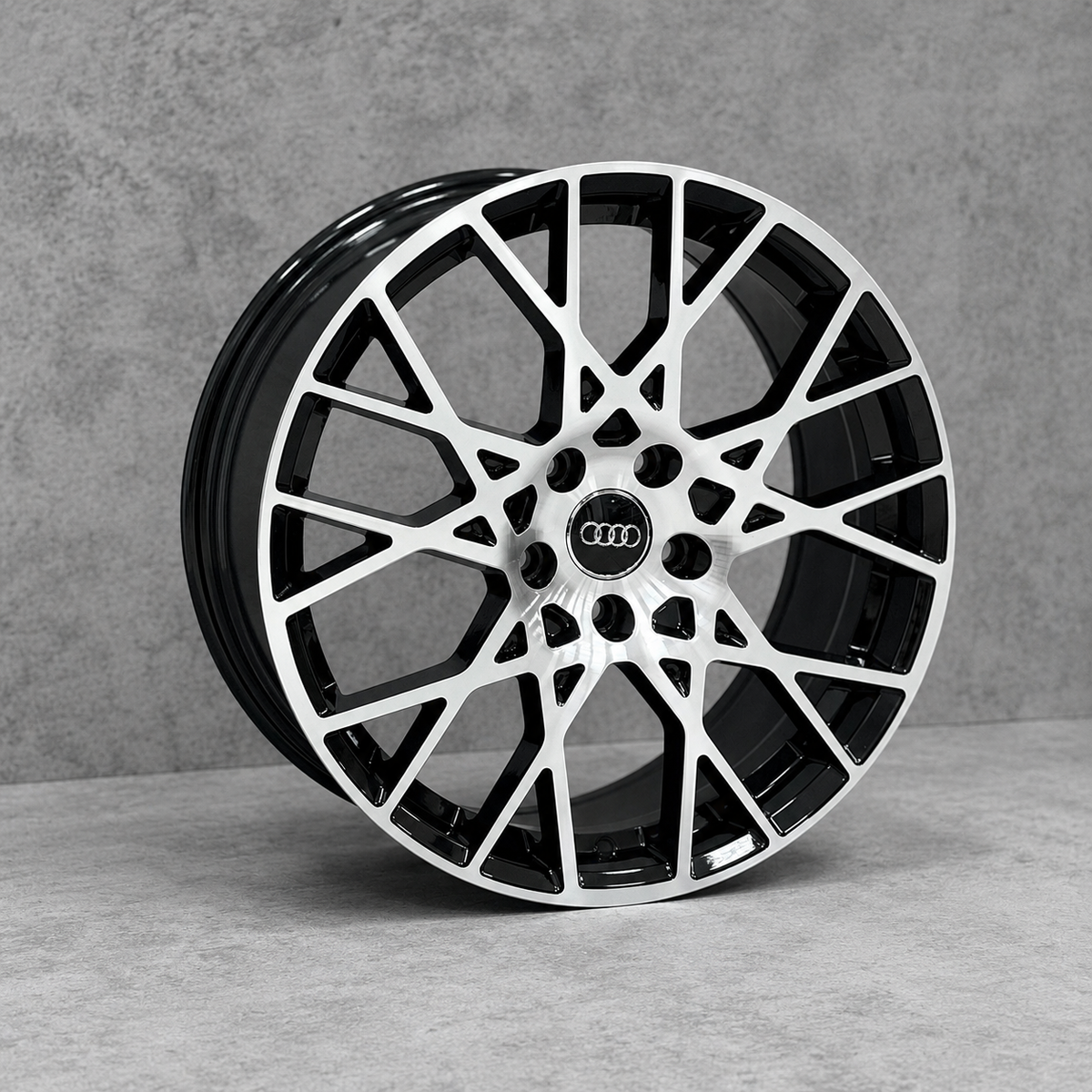 A3 & A4 - 8P/8V/8Y, B8/B9: 18" Gun Metal RS3 Style Alloy Wheels