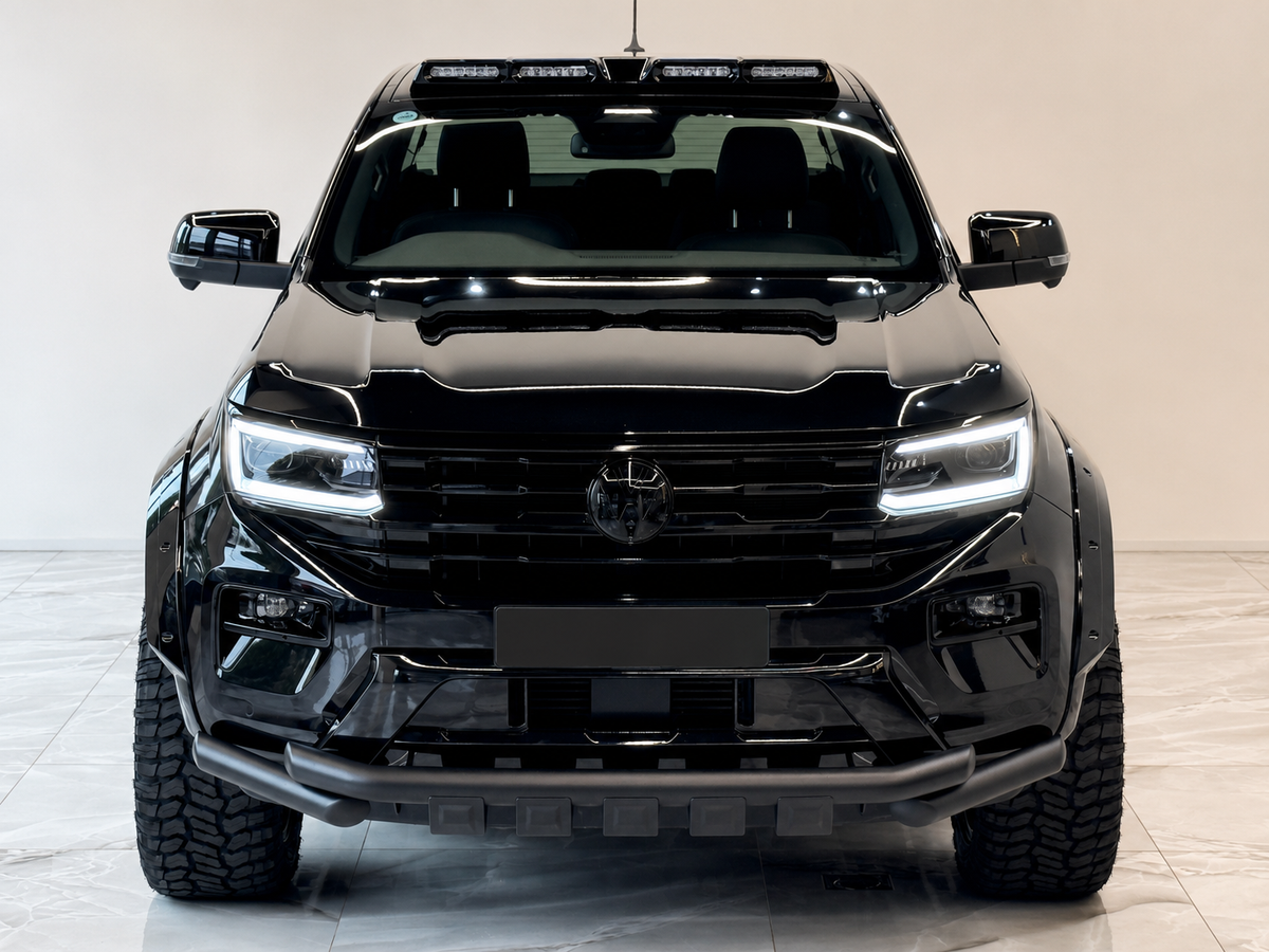 Amarok - MK2 NF: Gloss Black Fender Flare with Sensor 23+