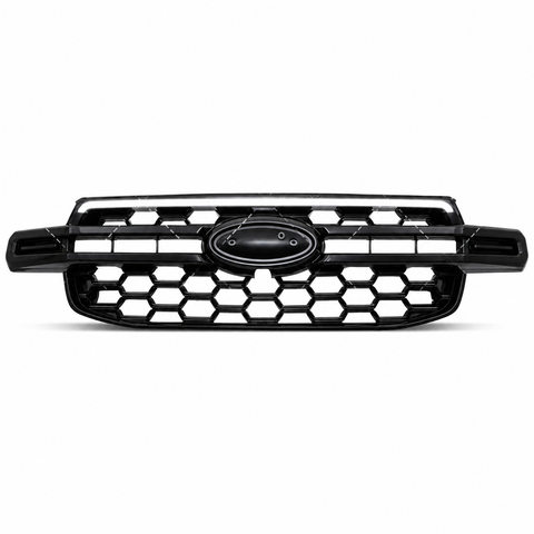 Ranger - T9: Gloss Black V1 Style Grill with LED 22+