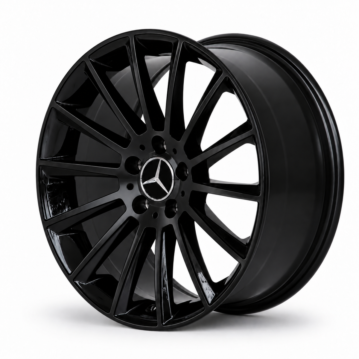 C Class - W205/C205/W206: 20" Gloss Black Turbine Style Alloy Wheels 14-22