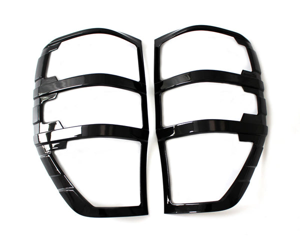 Ranger - T7/T8: Gloss Black Tail Light Covers 15-21