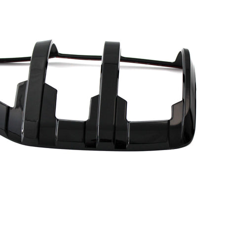 Ranger - T7/T8: Gloss Black Tail Light Covers 15-21