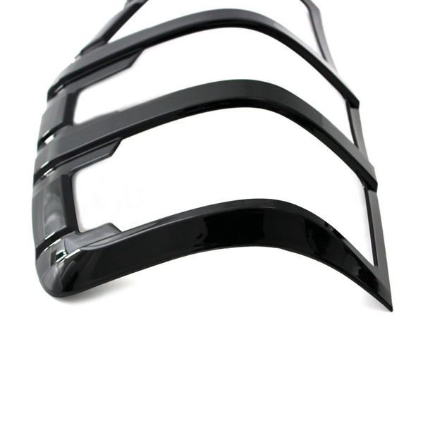 Ranger - T7/T8: Gloss Black Tail Light Covers 15-21