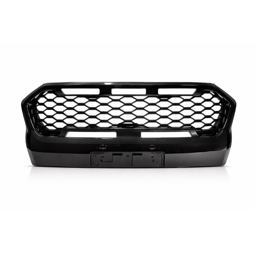 Ranger - T8 Wildtrak: Gloss Black Badgeless Grill 18-22