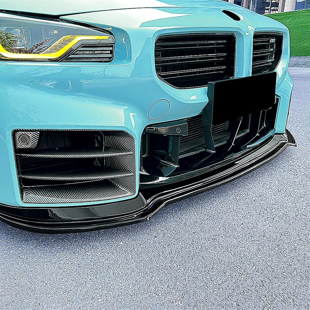 M2 - G87: Gloss Black V1 Front Splitter 23+
