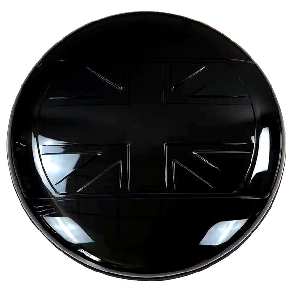 Defender 90/110 -  L663: Gloss Black Union Jack Wheel Cover 20+