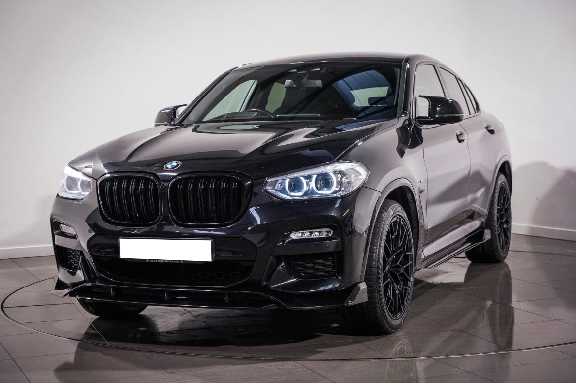 X4 - G02 Pre-Facelift: Gloss Black Grill Double Slat 18-21
