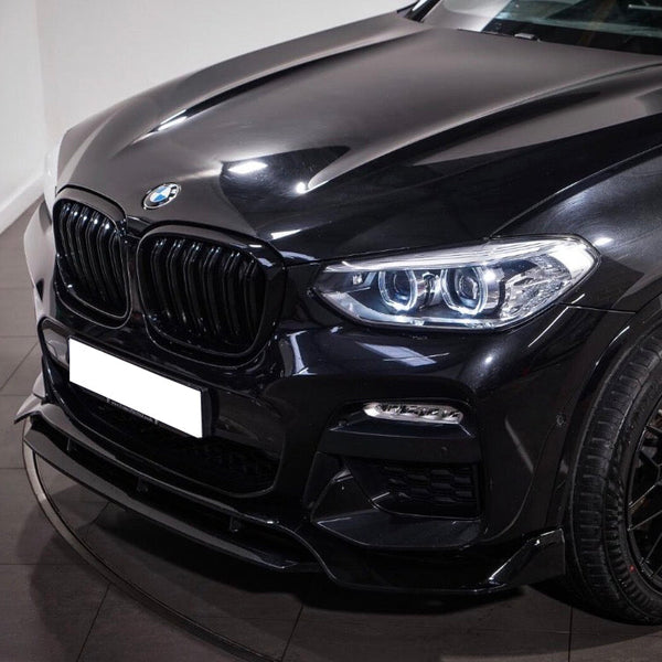 X4 - G02 Pre-Facelift: Gloss Black Grill Double Slat 18-21