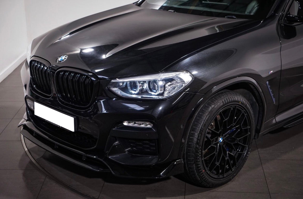 X4 - G02 Pre-Facelift: Gloss Black Grill Double Slat 18-21