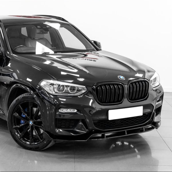 X3 - G01 Pre-Facelift: Gloss Black Double Slat Grill 18-21