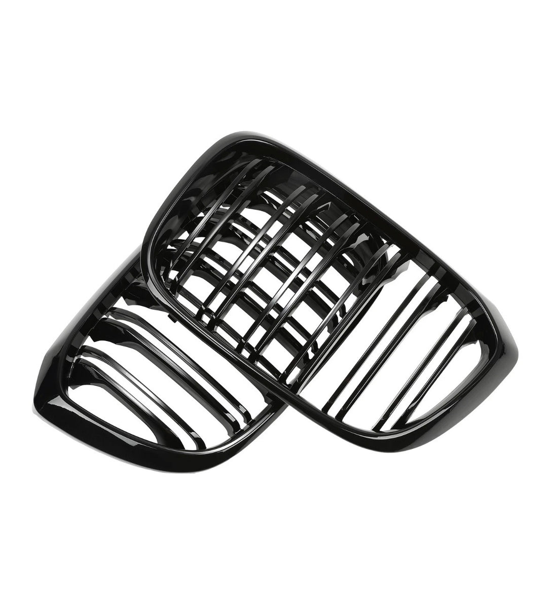 X4 - G02 Pre-Facelift: Gloss Black Grill Double Slat 18-21