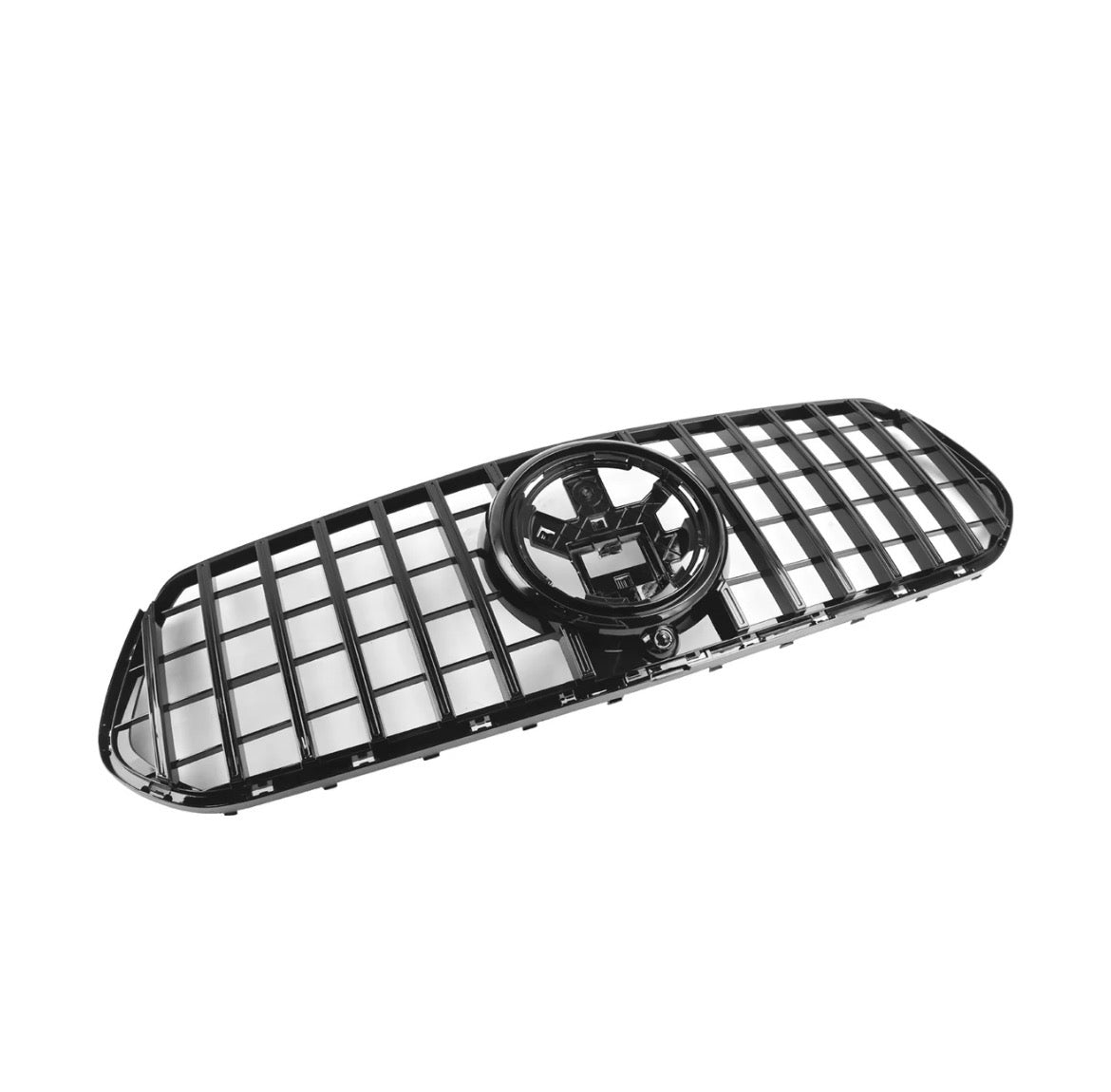 GLE - W167 Pre-Facelift: Gloss Black Panamericana GT Grill 19-23