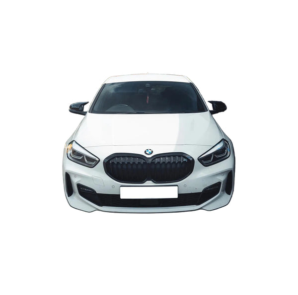 1 Series - F40: Gloss Black Single Slat Grill 20+