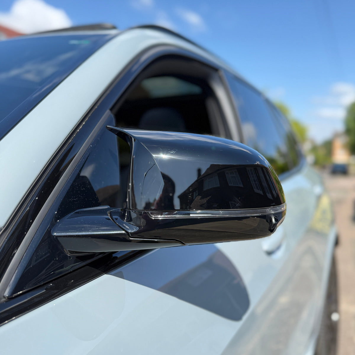 X6 - G06: Gloss Black M Style Wing Mirrors 19+