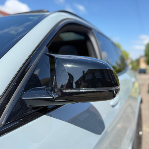 X6 - G06: Gloss Black M Style Wing Mirrors 19+