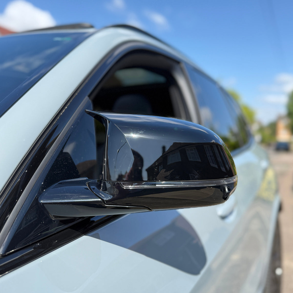 X5 - G05: Gloss Black M Style Wing Mirrors 19+