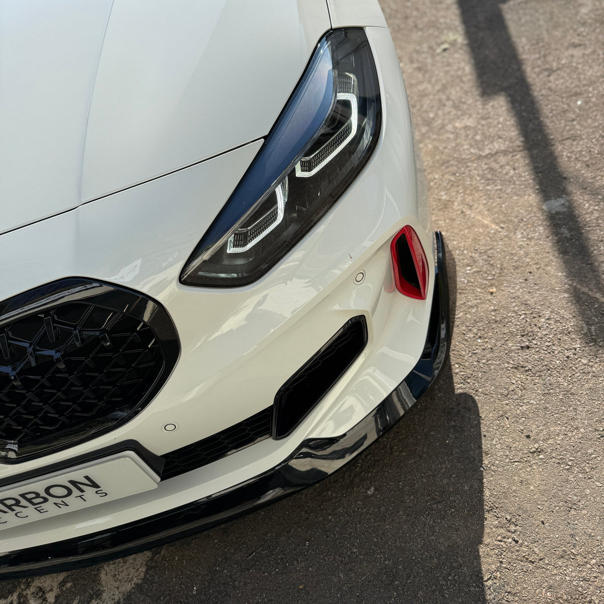 1 Series - F40: Gloss Black Performance Style Splitter 20-24