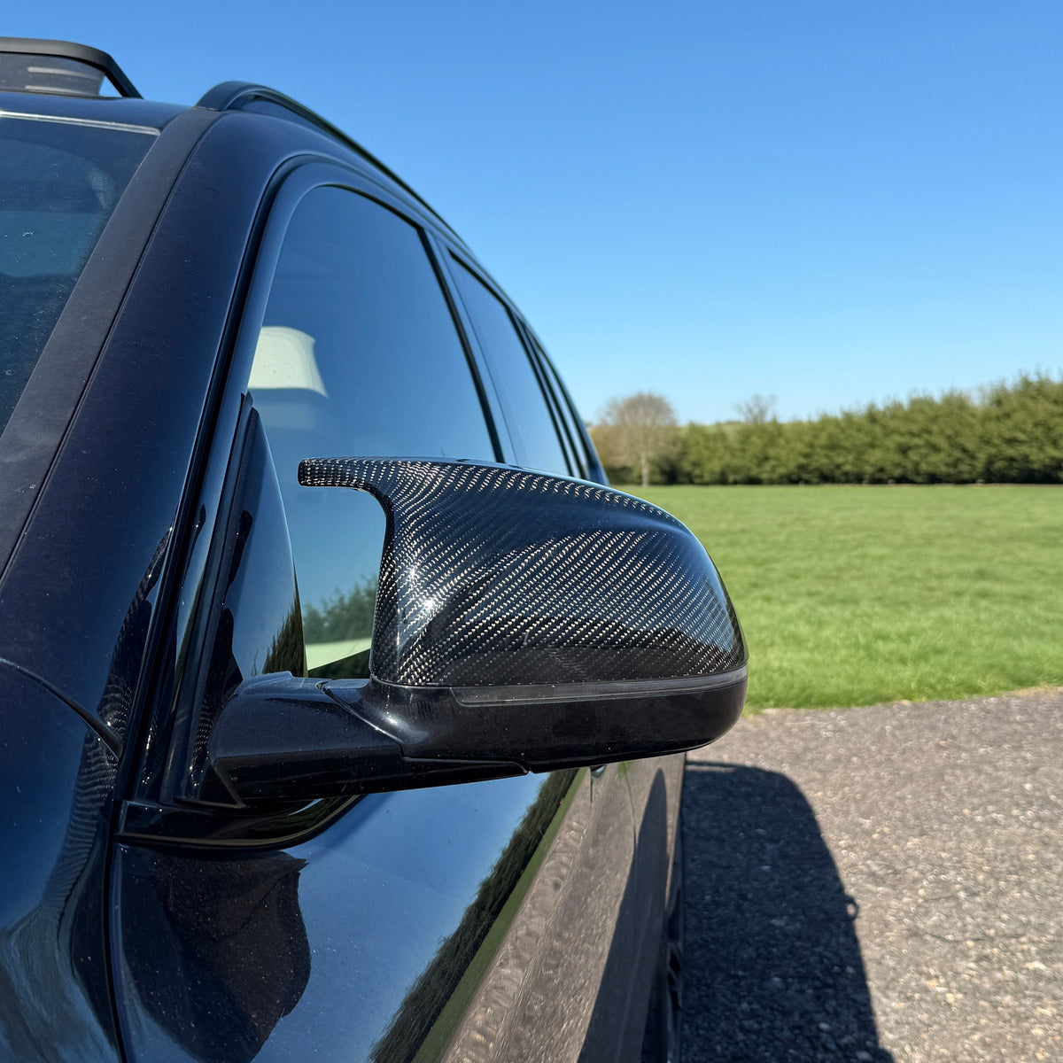 X3 - G01: Carbon Fibre M Style Wing Mirrors 18+