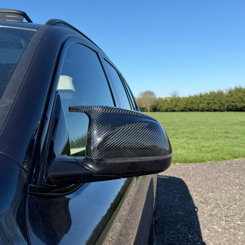 X3 - G01: Carbon Fibre M Style Wing Mirrors 18+