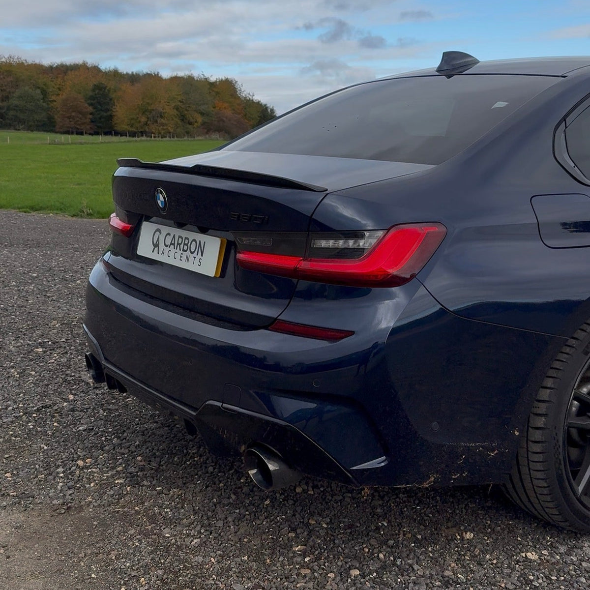 3 Series - G20: Gloss Black CS Style Spoiler 19-25