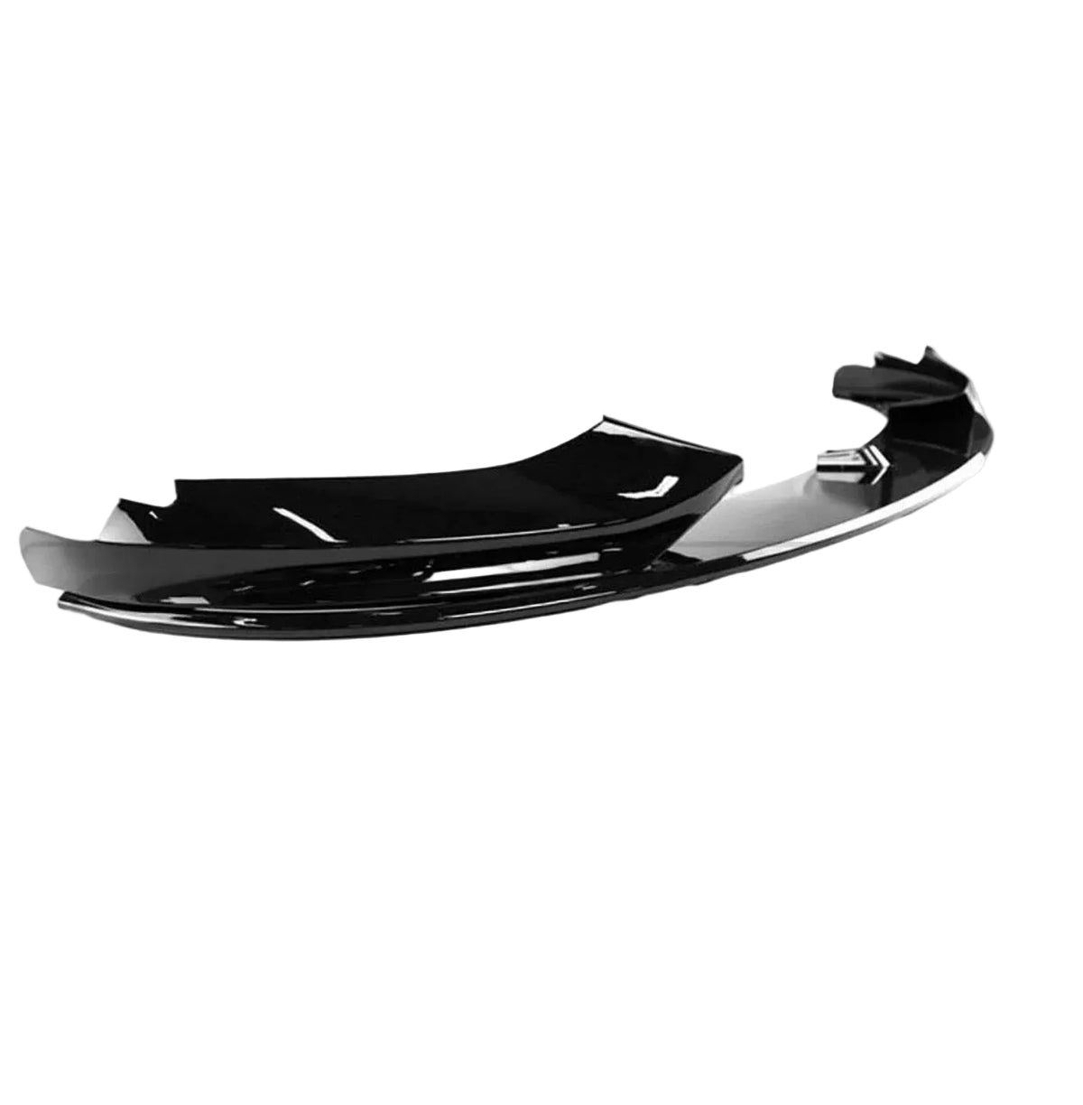 4 Series - F32/F33/F36: Gloss Black M Performance Splitter 14-20