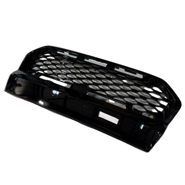 Ranger - T7: Gloss Black Badgeless Grill 15-17
