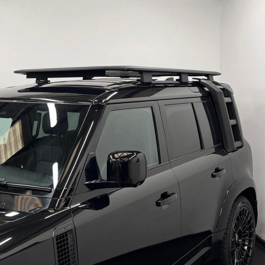 Defender 110 - L663: Black Roof Rack Basket 20+