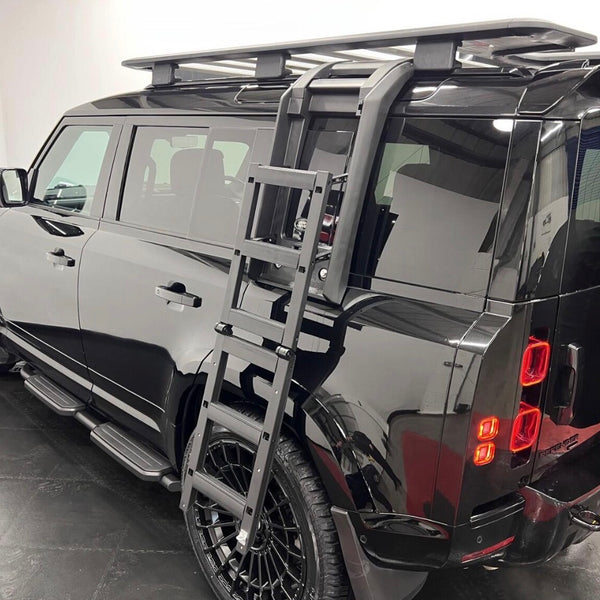 Defender 110 - L663: Black Roof Rack Basket 20+