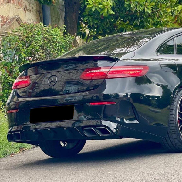 E Class - C238 Coupe: E63 Style Rear Diffuser 16-21
