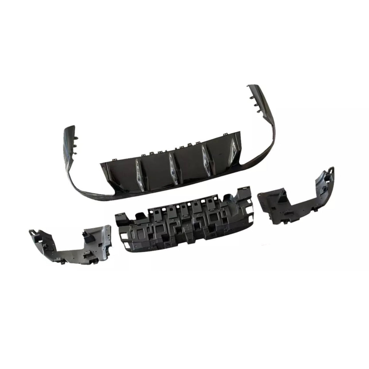 E Class - C238 Coupe: E63 Style Rear Diffuser 16-21