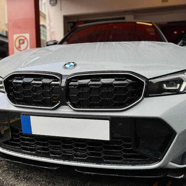 3 Series - G20 Facelift: Gloss Black Diamond LED Front Grill 23+