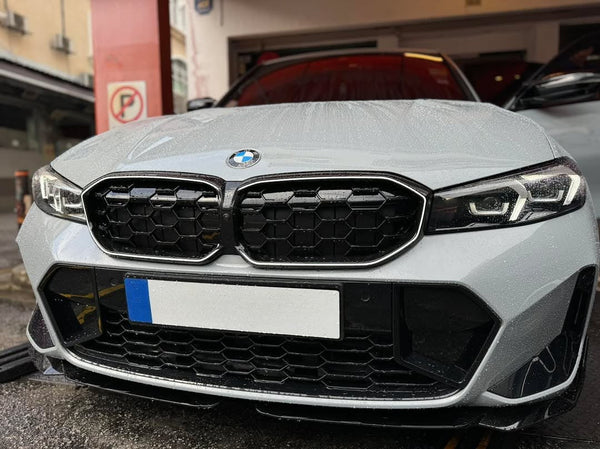 3 Series - G20 Facelift: Gloss Black Diamond LED Front Grill 23+