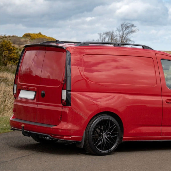 Caddy - MK5 SWB: Gloss Black Rear Barn Door Spoiler 21+