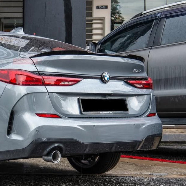 2 Series Gran Coupe - F44: Gloss Black Rear Boot Spoiler MP Style 20-24