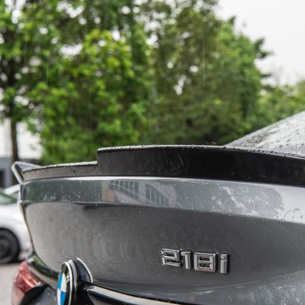 2 Series Gran Coupe - F44: Gloss Black Rear Boot Spoiler MP Style 20-24