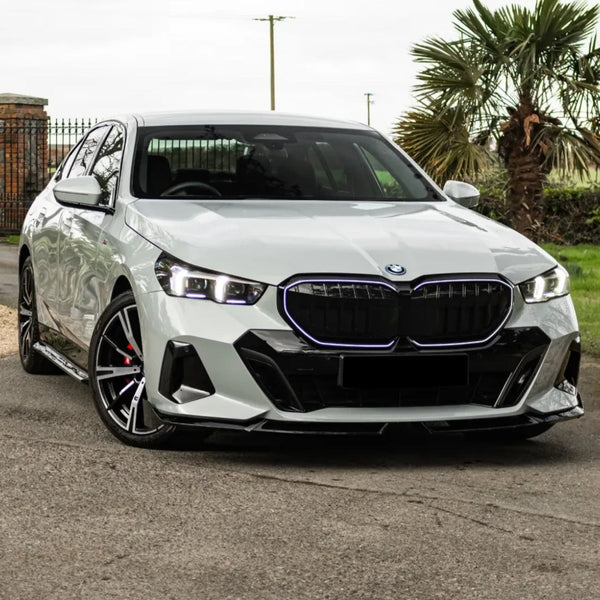 5 Series - G60 Gloss Black Front Splitter V2 Style 24+