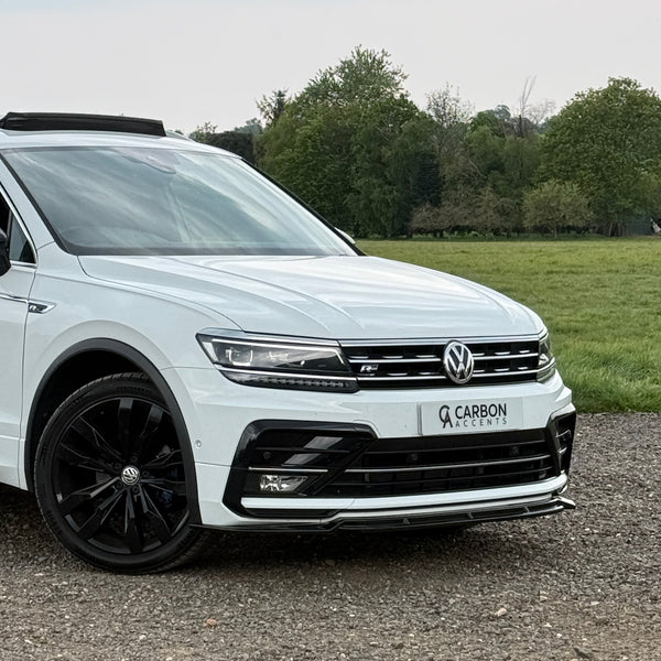 Tiguan - MK2 R-Line: Gloss Black Front Splitter 15-20