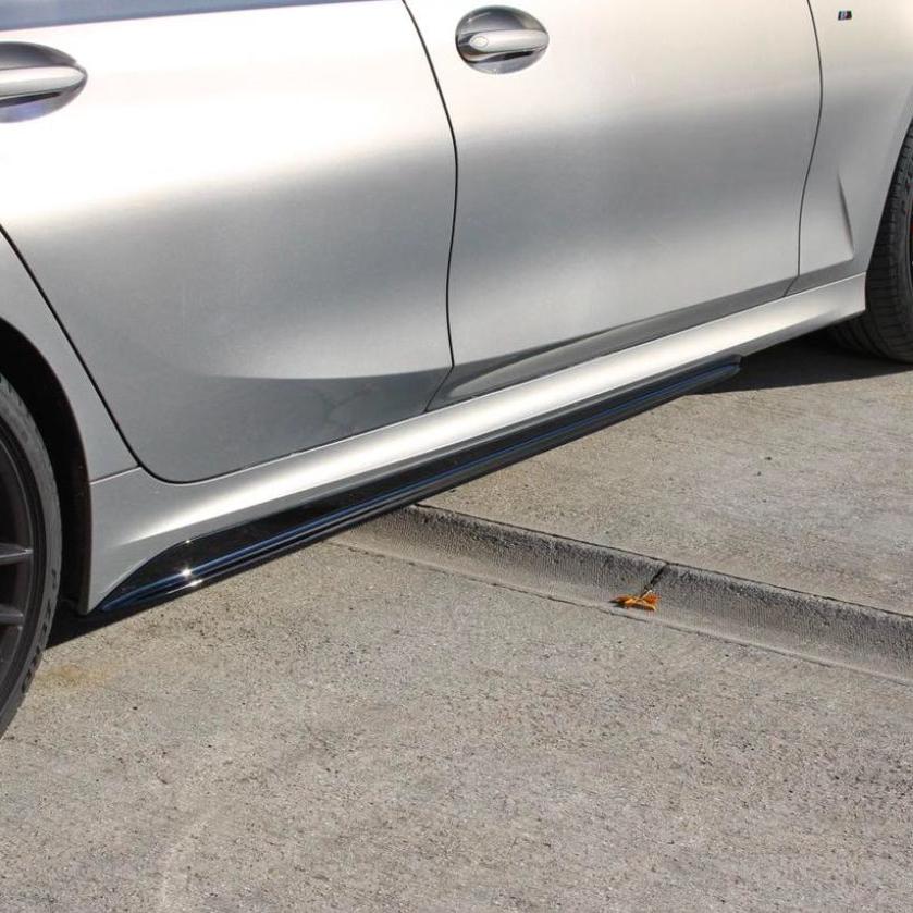 3 Series - G20: Gloss Black AC Style Side Skirt 19+