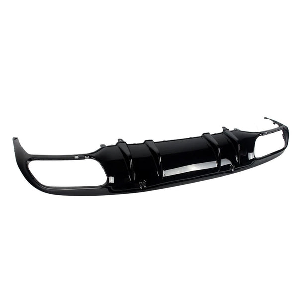 C Class - C205 Coupe: Gloss Black Rear Diffuser 14-21