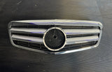 E Class - W212 Pre-Facelift: Chrome 2-Fin Grill 09-12