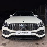 GLC - X253 Facelift: Gloss Black Brabus Style Front Splitter 20-23