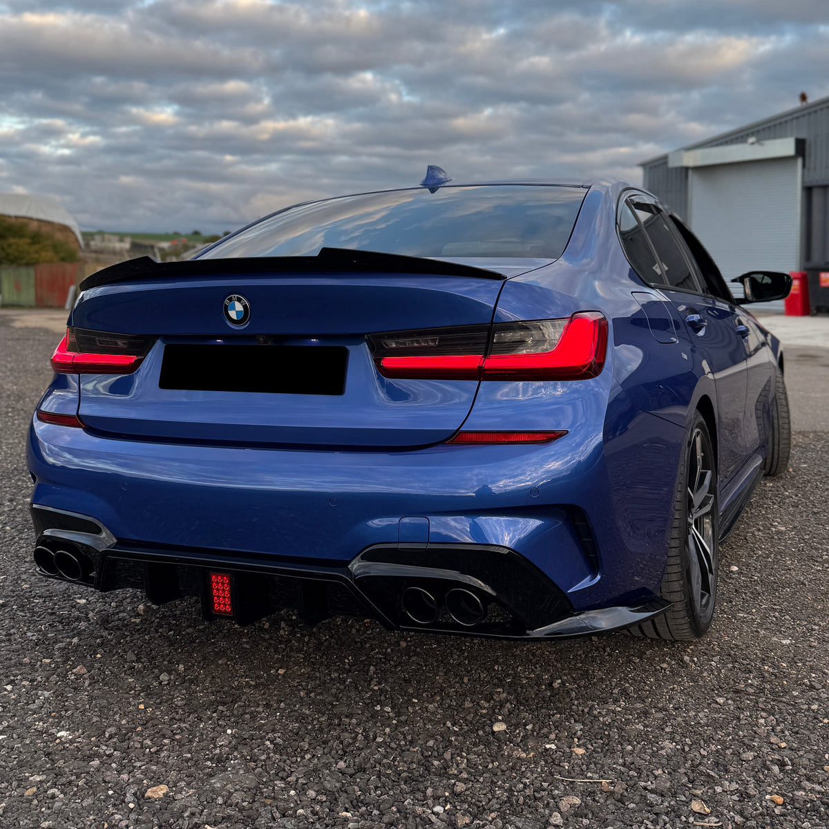 3 Series - G20 Pre-Facelift: Gloss Black M4 Style Spoiler 2019-2022