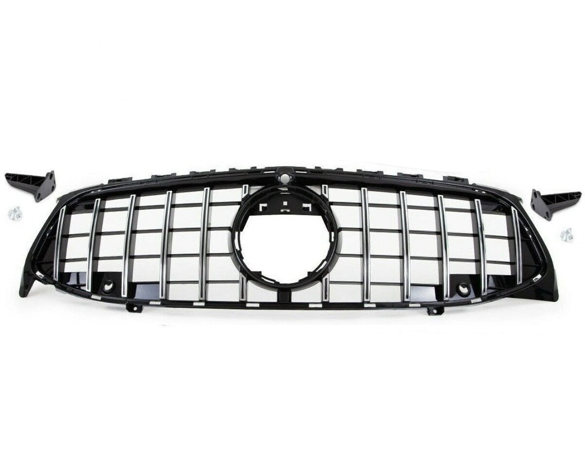 CLA - W118 Pre-Facelift: Chrome GT Panamericana Style Grill 19-23