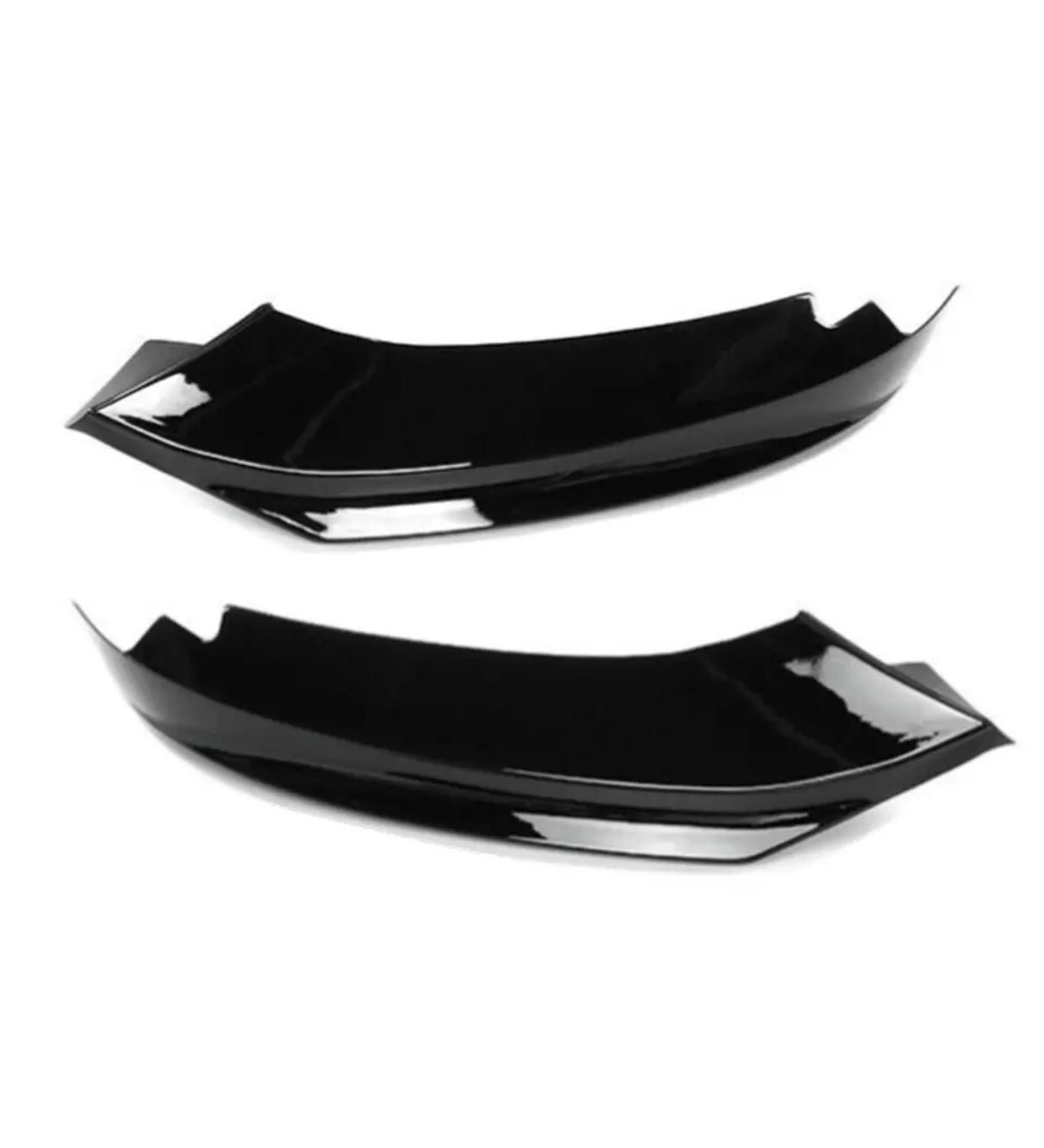 4 Series - F32/F33/F36: Gloss Black M Performance Splitter 14-20